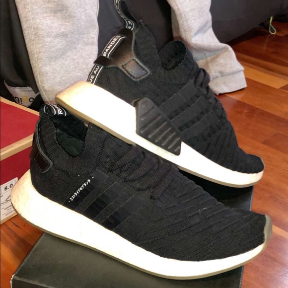 Adidas NMD R2 Japan Core Black - Picture 2 of 2